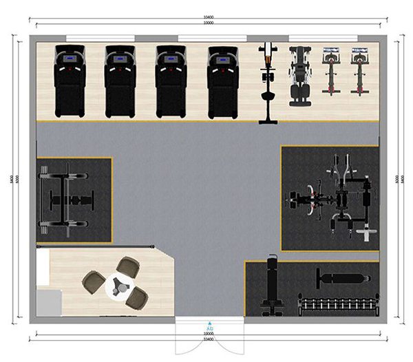80平方健身房配置方案-广西xc sports,xc体育健身器材有限公司 80平方健身房配置方案-广西xc sports,xc体育健身器材有限公司
