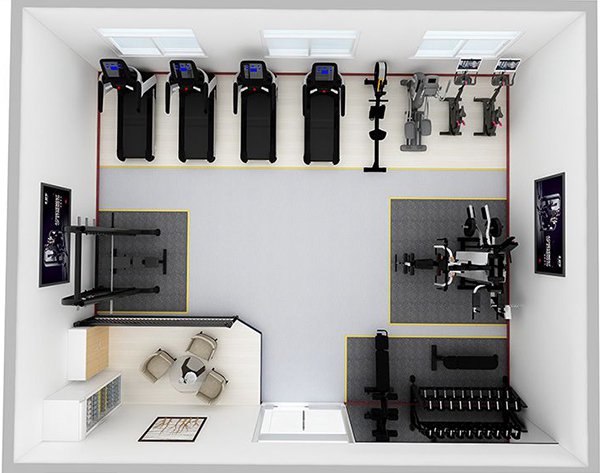80平方健身房配置方案-广西xc sports,xc体育健身器材有限公司 80平方健身房配置方案-广西xc sports,xc体育健身器材有限公司